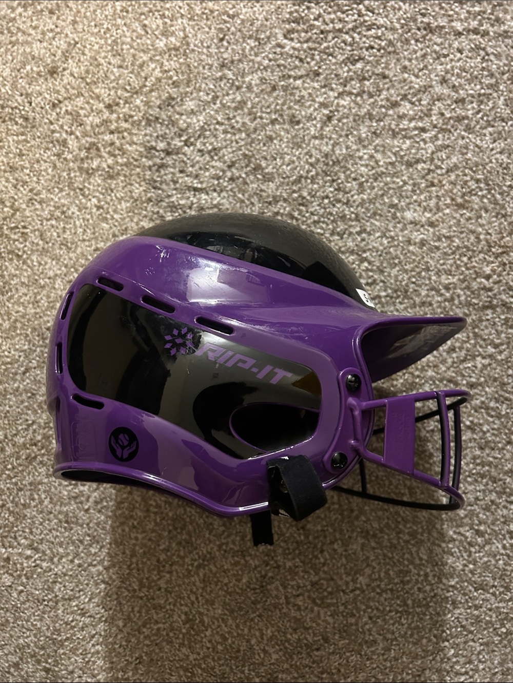 Rip-it softball helmet